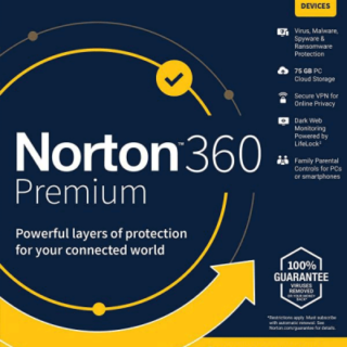 Norton 360 Premium 5 Devices 1 Year
